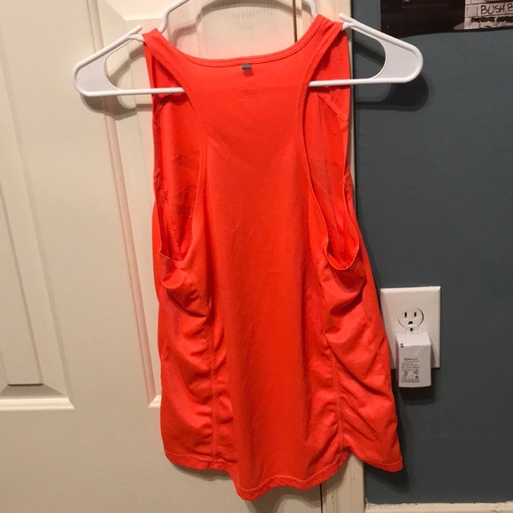 Neon Orange Running Tank - Picture 3 of 3